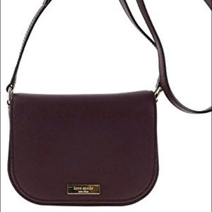 Kate Spade mulled wine laurel way crossbody